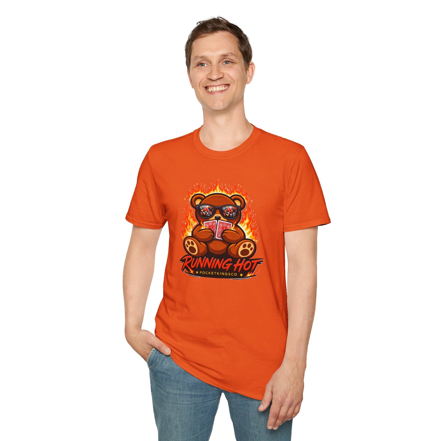 RUNNING HOT Teddy Special Edition | PocketKingsCo Poker Shirt