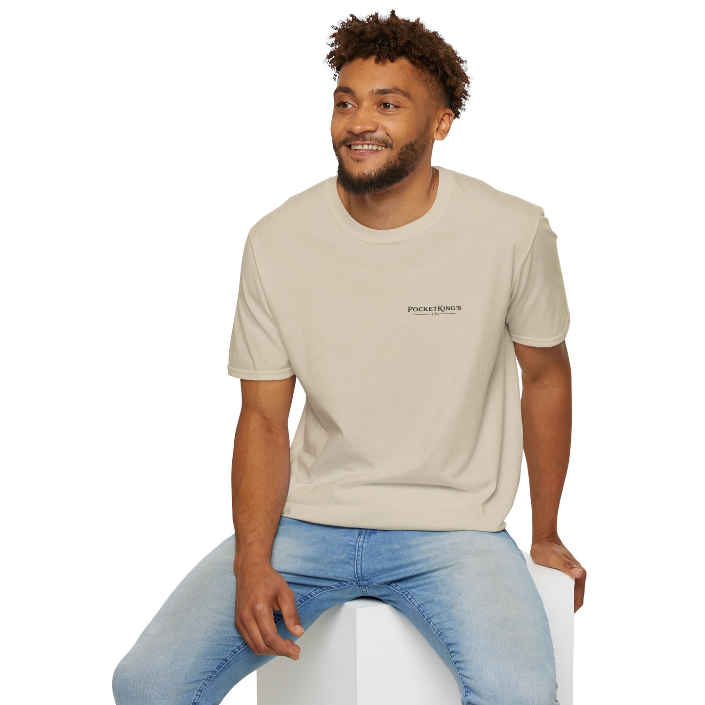 PocketKingsCo Classic Logo T-Shirt – Minimal Poker Lifestyle Tee