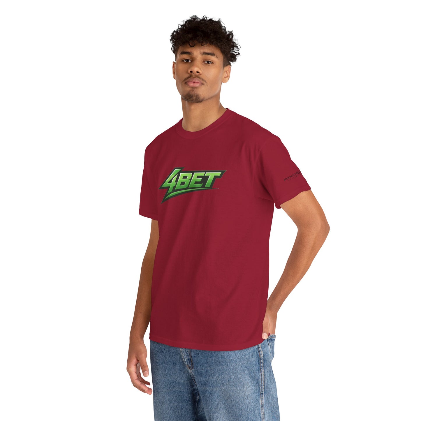 4BET Poker T-Shirt – PocketKingsCo Texas Hold’em Streetwear Tee