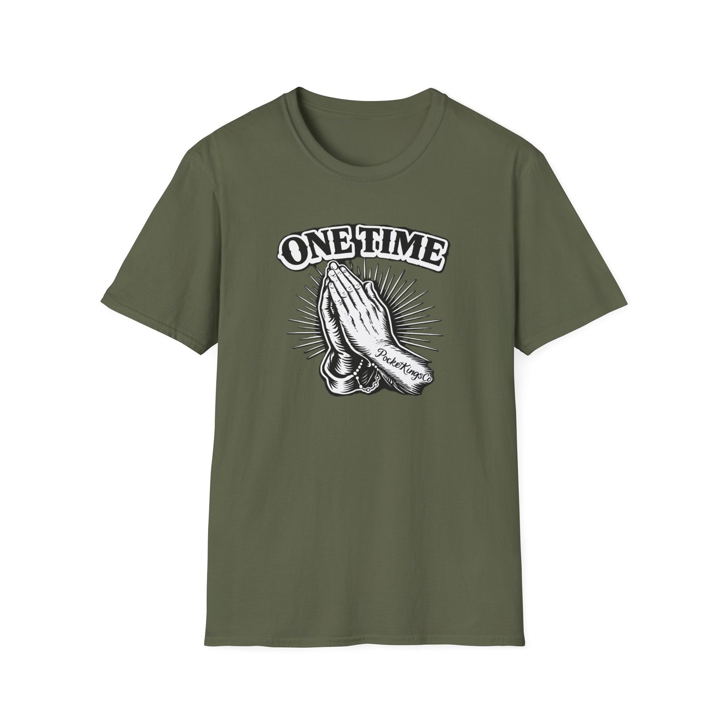 One Time PocketKingsCo Poker Mindset Tee