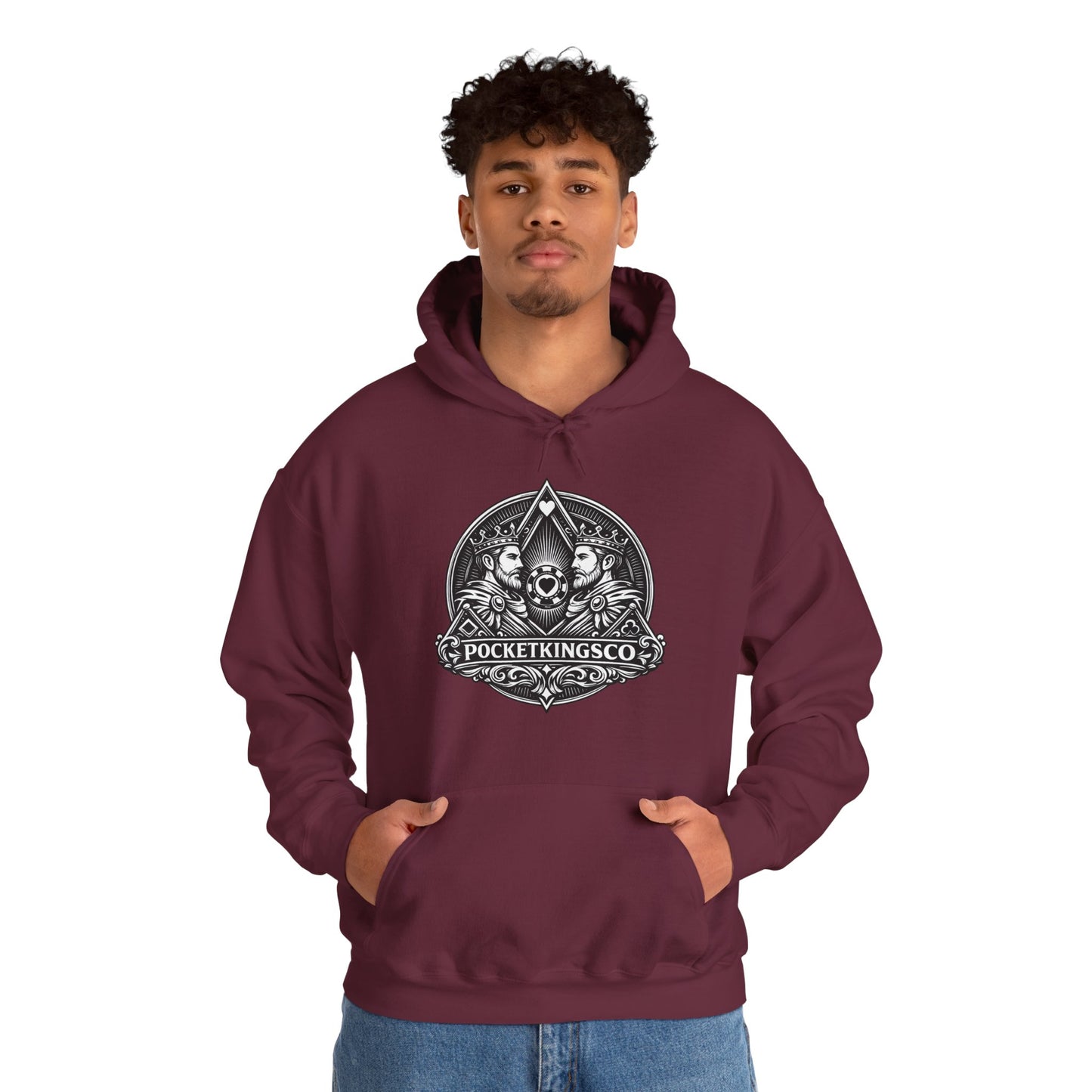 Royal Kings Emblem Hoodie – PocketKingsCo Premium Poker Hoodie