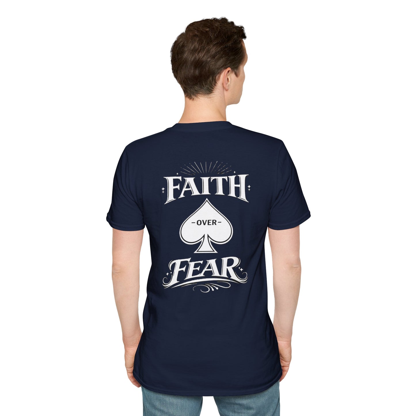 Faith Over Fear– PocketKingsCo Poker Lifestyle T-Shirt