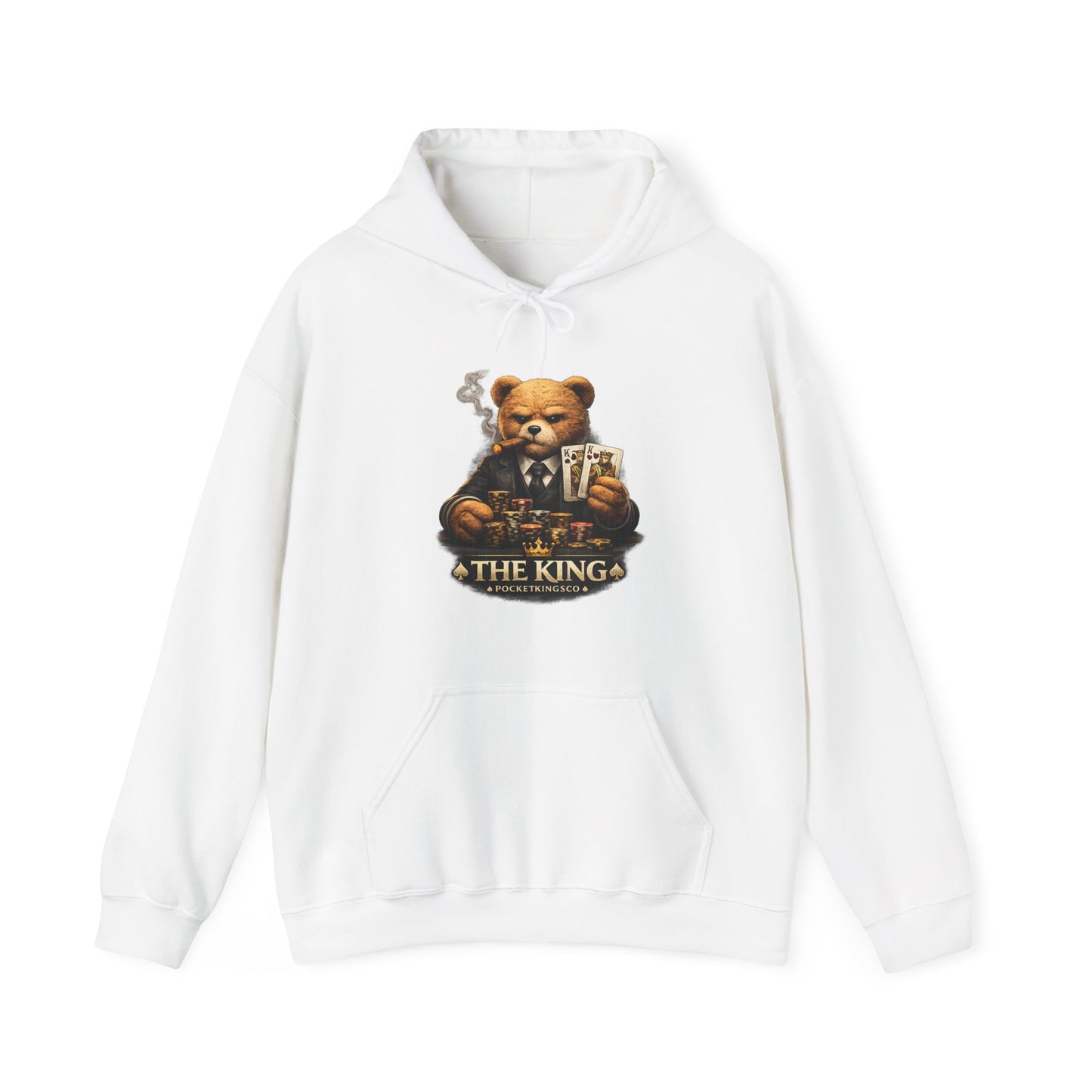 The King Teddy Poker Hoodie – PocketKingsCo