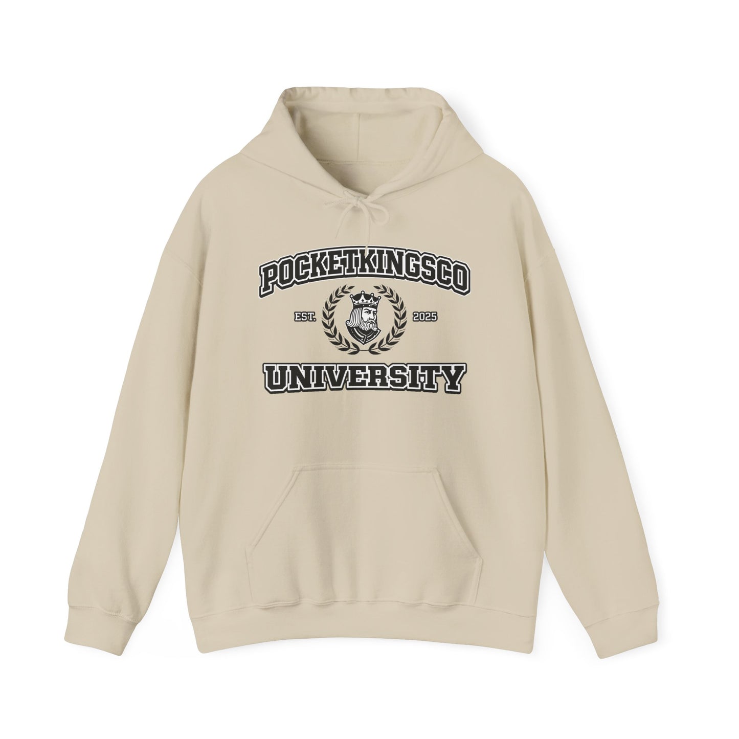 PocketKingsCo University Hoodie — Classic College Edition