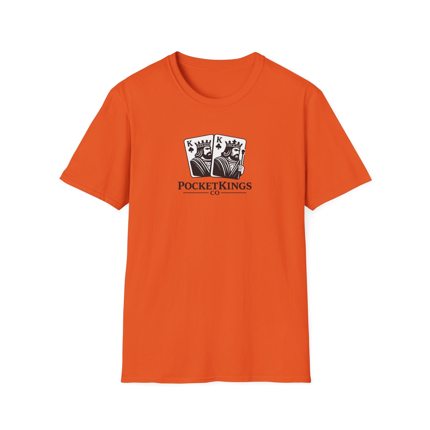 Classic Pocket Kings Logo T-Shirt – PocketKingsCo Signature Poker Tee