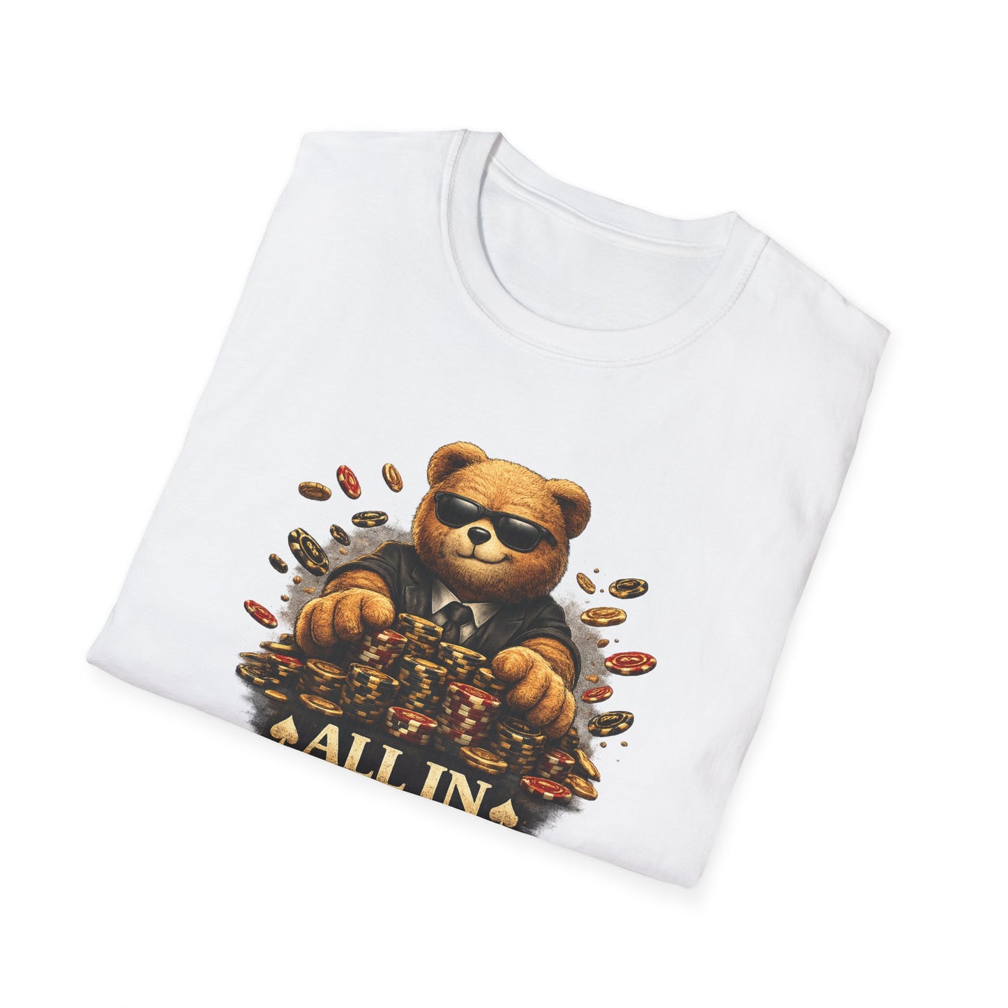 All-In Teddy Poker T-Shirt – PocketKingsCo