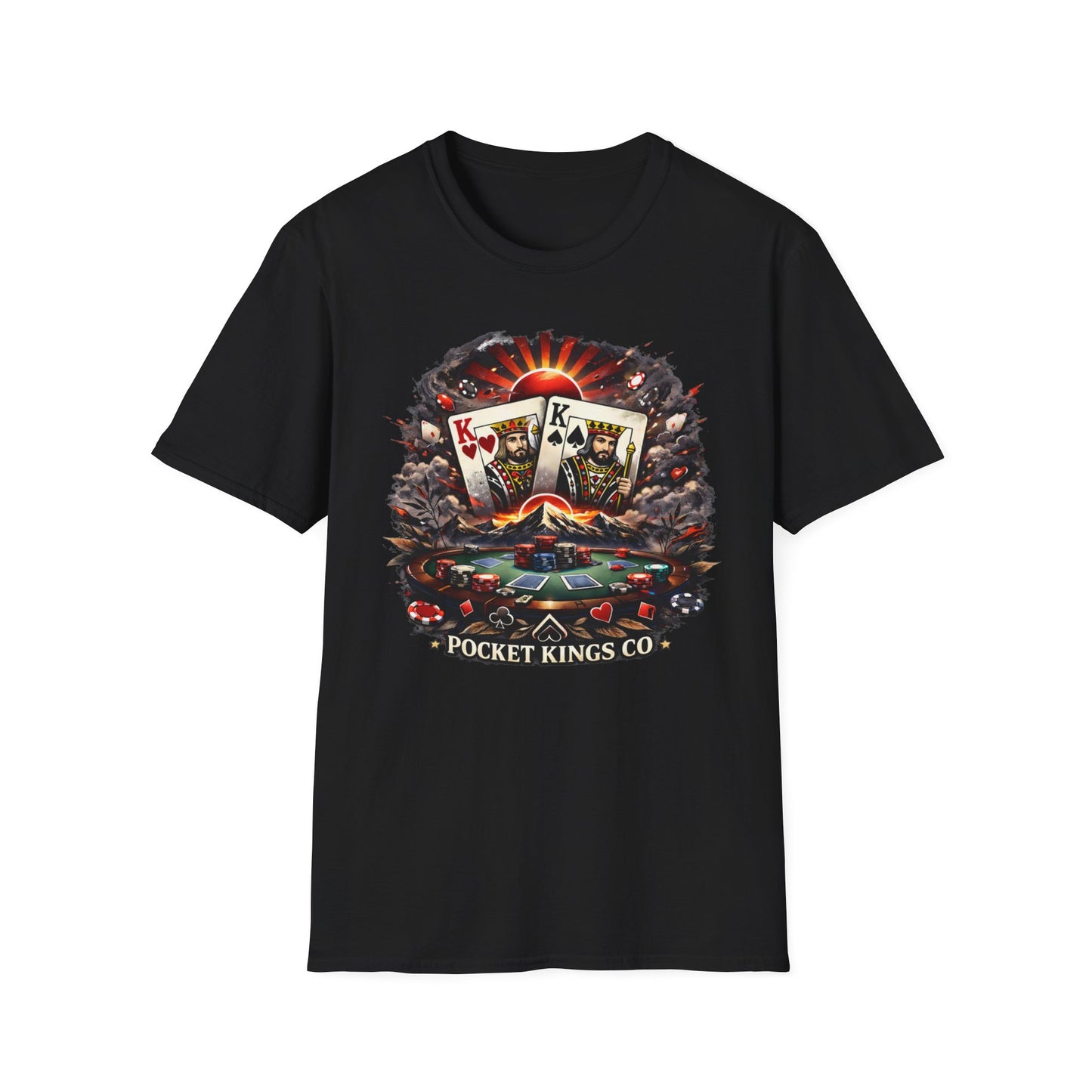 Rising Kings Hoodie | PocketKingsCo Sunrise Graphic