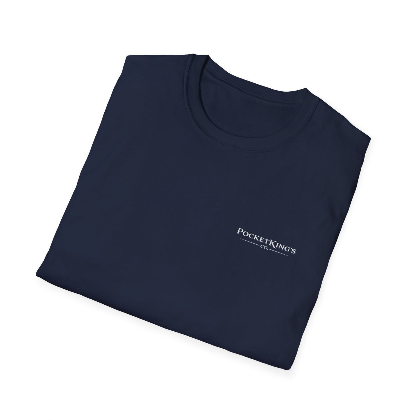 PocketKingsCo Classic Logo T-Shirt – Minimal Poker Lifestyle Tee