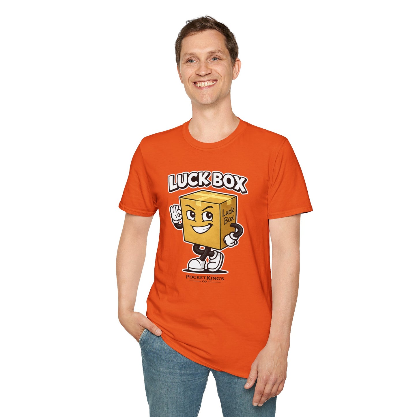 Luck Box T-Shirt – PocketKingsCo Graphic Tee